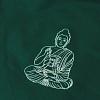 Свободный худи с капюшоном и вышивкой «Будда и Chemex»
